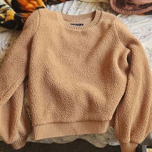 ABERCROMBIE AND FITCH sherpa sweater